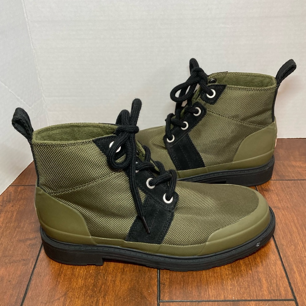 NEW Hunter Commando Lace-up Boot. Women’s Size 8